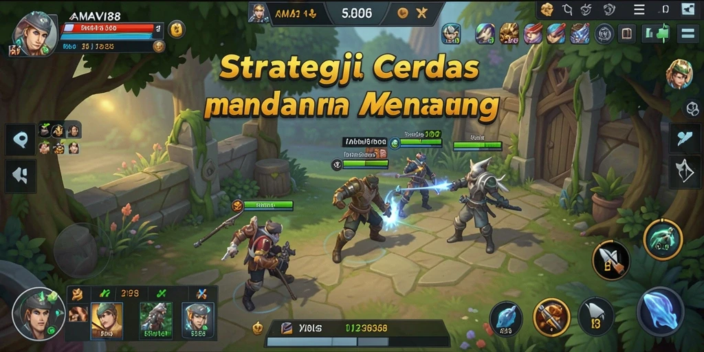 Tampilan gameplay menarik dalam AMAVI88 yang menunjukkan aksi strategis.