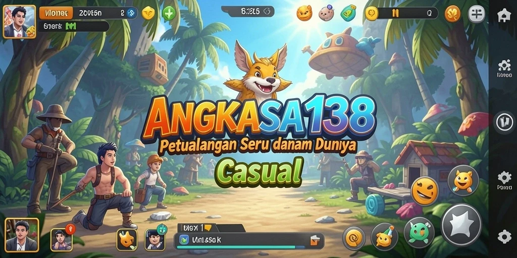Screenshot gameplay ANGKASA138 menampilkan aksi seru dan menantang.