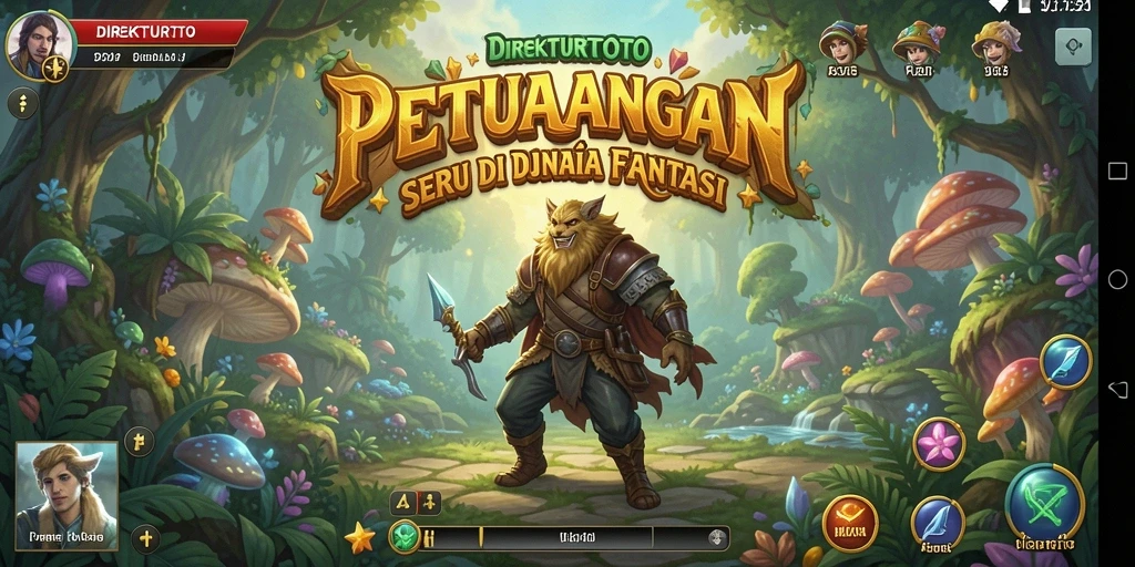 Tangkapan layar permainan <strong>DIREKTURTOTO</strong> yang menunjukkan momen seru dalam petualangan.