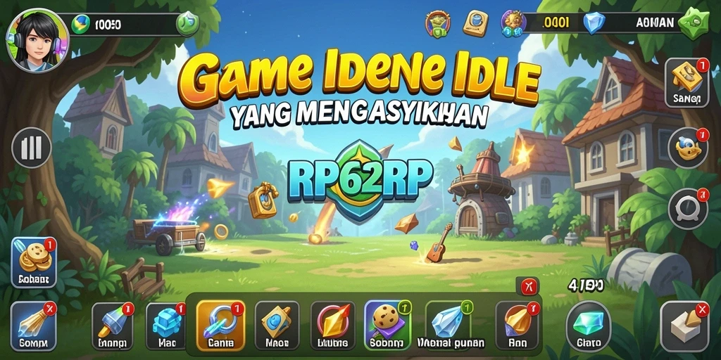 Tampilan gameplay RP62RP yang menarik dan adiktif.