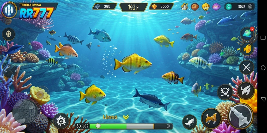 Screenshot gameplay Tembak Ikan yang mengasyikkan di RR777.