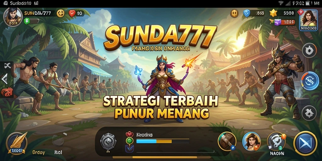 Tampilan gameplay SUNDA777 yang seru dan strategis.
